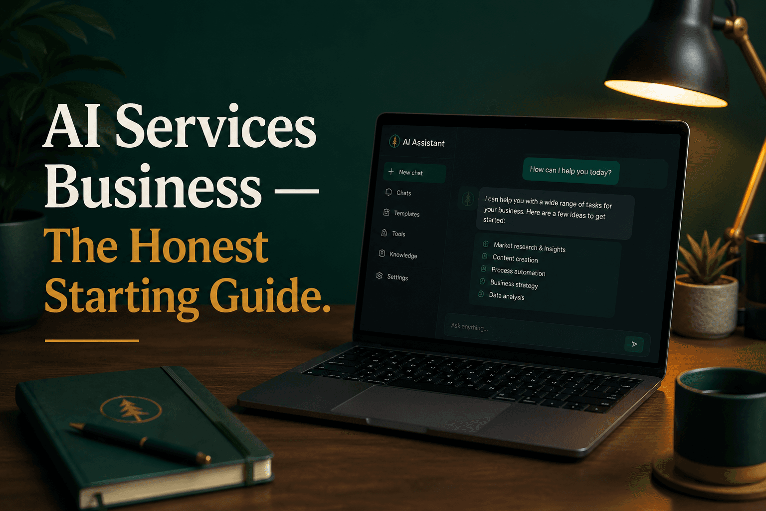 How to Start an AI Services Business in 2026 (No Coding, Under $100)